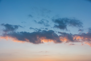 Fototapeta premium dramatic sky with clouds