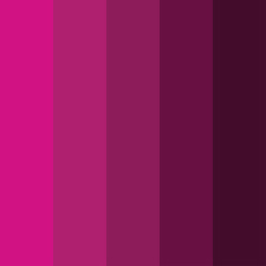 Pink color palette vector illustration set