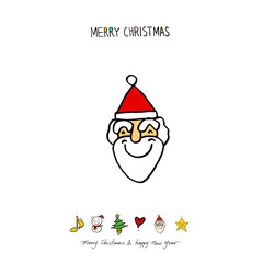 성탄절 / 손으로 그린 성탄절 카드