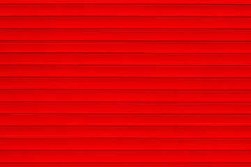 Abstract red texture background. Red wall background. Striped background. Colorful fence, cropped shot. 