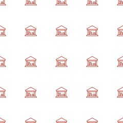 cargo barn icon pattern seamless white background