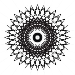 Mandala In Ethnic Style 02