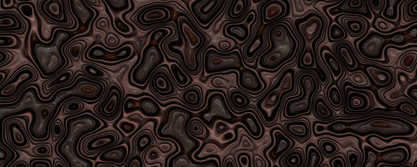 Abstract liquid walnut background