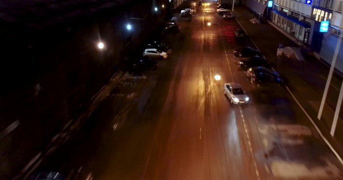 drunk driver rides a car