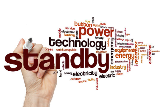 Standby word cloud