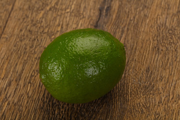 Ripe green lime