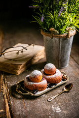 traditional romanian donuts