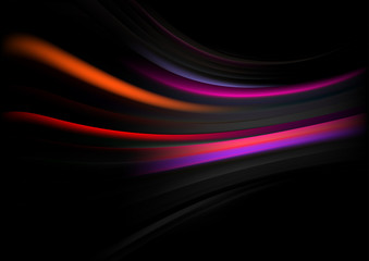 Abstract vector wave background design