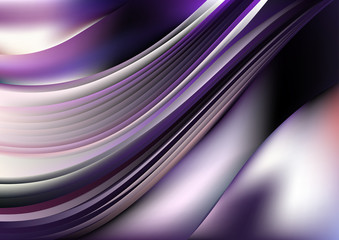 Abstract vector wave background design