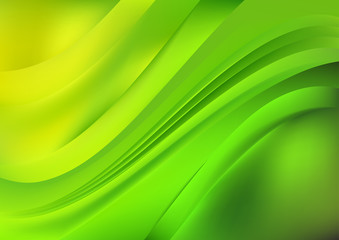 Abstract vector wave background design