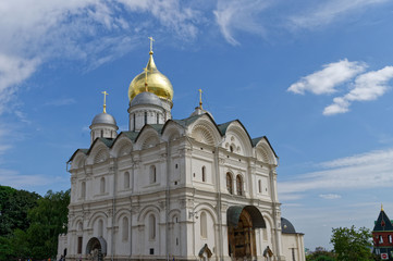 Fototapeta na wymiar Cathédrale de l’Annonciation de Moscou, Russie 