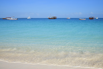 Obraz premium Zanzibar, Tanzania, Africa. Kendwa beach
