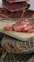 italian salami with few fat