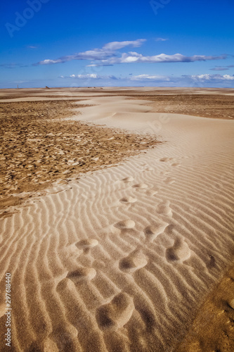 Plage De Lespiguette Au Grau Du Roi Sud De La France Stock