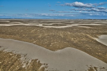plage de l'espiguette au Grau du Roi Sud de la France