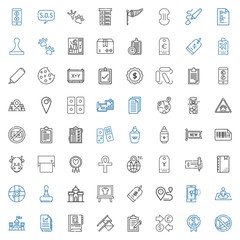 mark icons set