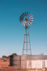windmill water pump