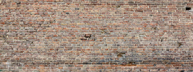 old brick wall with white and red bricks background