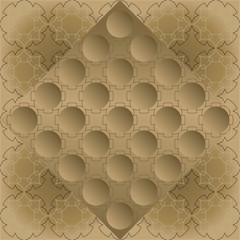 Original abstract decorative pattern