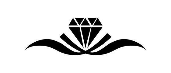 Abstract diamond logo