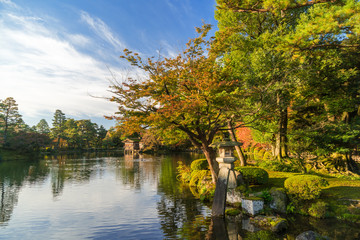 Autumn, Kenrokuen Garden, Kanazawa, Japan
