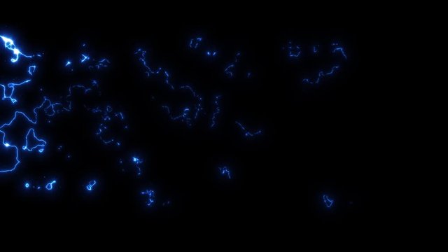 Comic Electric Rays Wave Field Background/ 4k animation of an abstract cartoon comic dynamic electric rays special fx wave