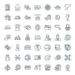 logistics icons