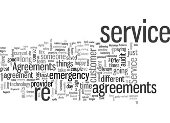 IT Service Agreements When To Offer Them