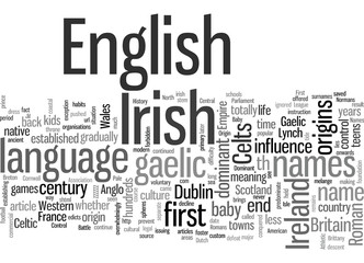 Irish Baby Names History and Origin