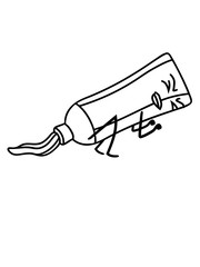 zahncreme lustig schei&szlig;en kacken klo comic cartoon tube clipart version kontur putzen zahnb&uuml;rste zahnarzt sauber machen z&auml;hne wei&szlig;e sch&ouml;n h&uuml;bsch l&auml;cheln b&uuml;rsten design cool