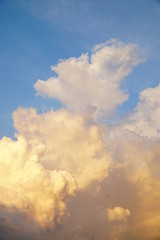 Beautiful Golden Cloudscape