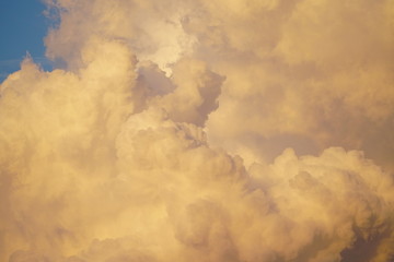 Beautiful Golden Cloudscape