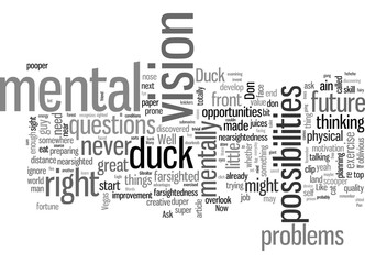 Fototapeta premium If It Looks Like A Duck And It Quacks Like A Duck