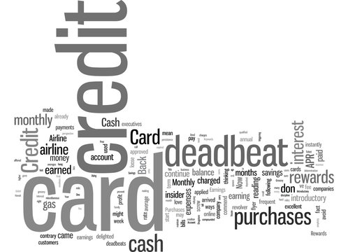 I m A Credit Card Deadbeat You Can Be One Too