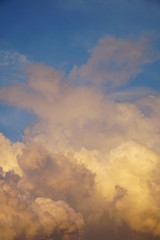 Beautiful Golden Cloudscape