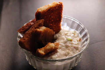 Bred fry with Mayo