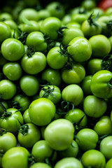 Beautiful picture of green tomatoes