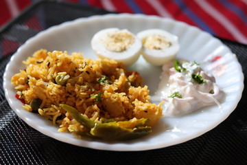 Vegetable biriyani