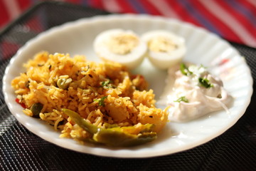 Vegetable biriyani