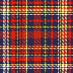 Tartan, plaid pattern seamless vector illustration. Checkered texture for clothing fabric prints, web design, home textile.