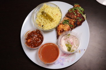 Mandhi rice with Chicken