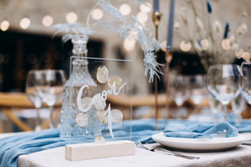 Amazing wedding table decoration & wedding table setting