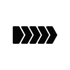 arrow icon vector trendy flat design