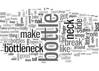 How To Make Your Own Bottleneck Guitar Slide