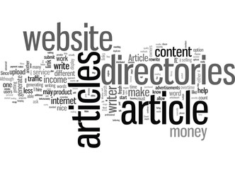 How to Make Money with Article Directories