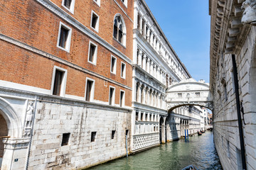 Fototapeta na wymiar Seufzerbrücke, Venedig
