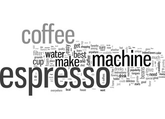 Obraz premium How To Make An Espresso