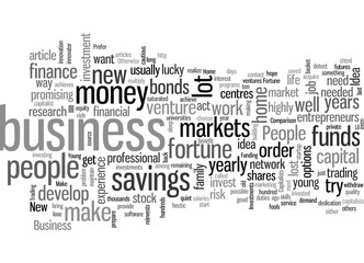 How To Make a Fortune in Investments