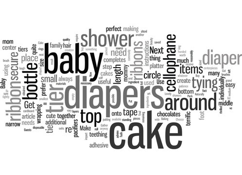 How to Make a Lovely Baby Shower Cake