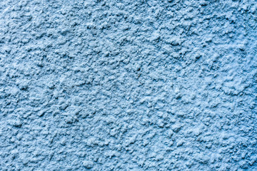 Fototapeta na wymiar Beautiful blue wall texture with plaster, good construction background